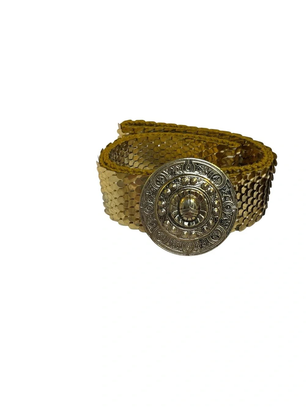 Vintage gold Art Nouveau belt 80’s